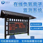 負(fù)氧離子監(jiān)測站，廠家發(fā)貨